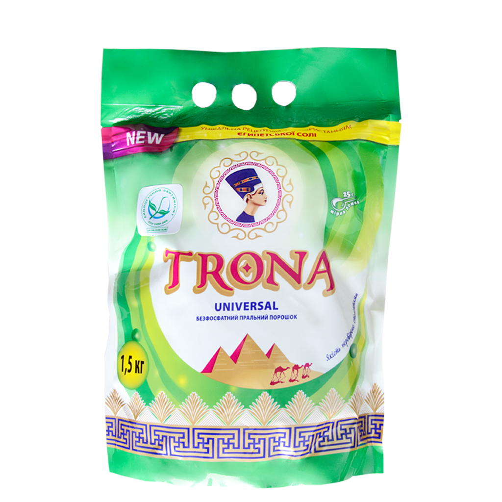 ЕКО Порошок для прання TRONA UNIVERSAL 1,5 кг